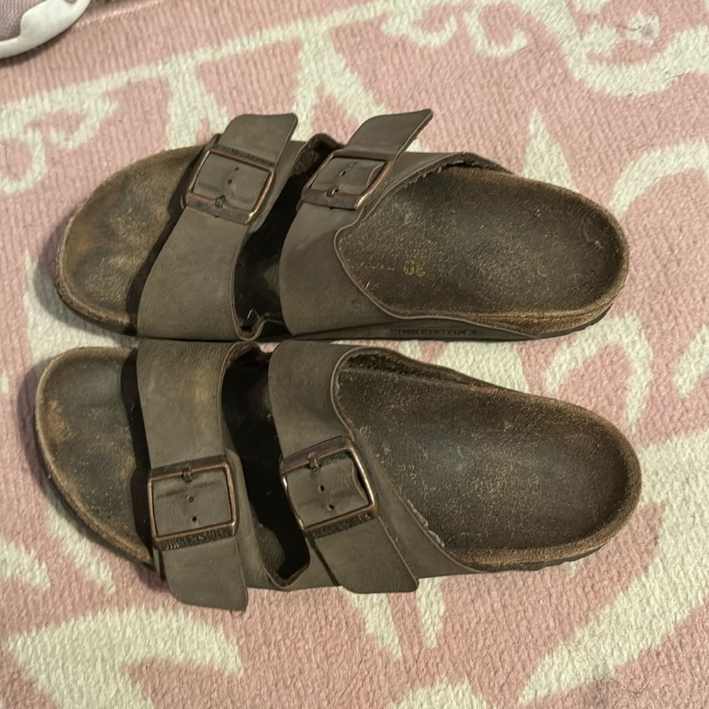 Dark brown Birkenstock